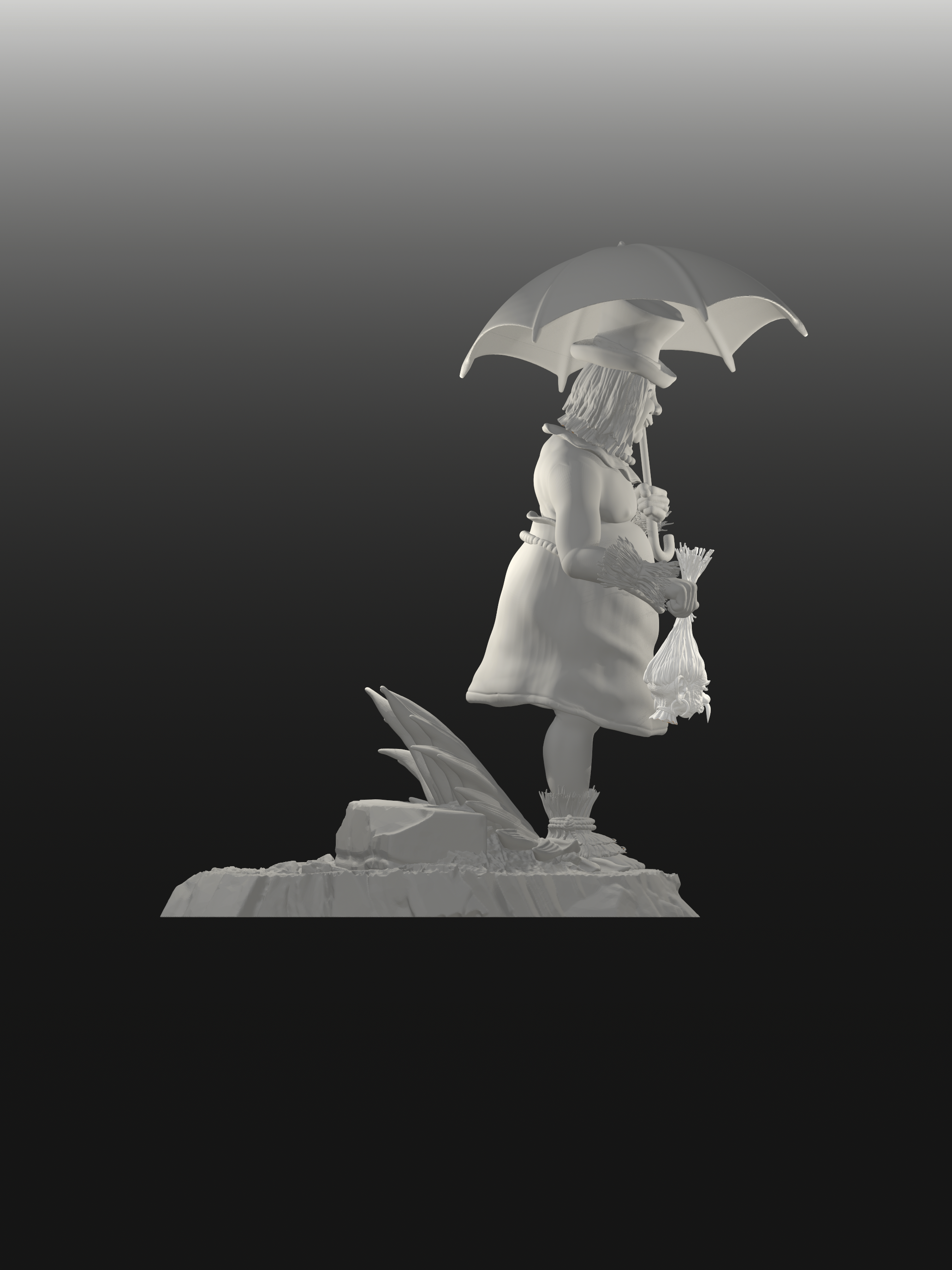 Bring Back a Legend – Trader Sam 3D Print STL | Jungle Cruise Tribute Sculpture