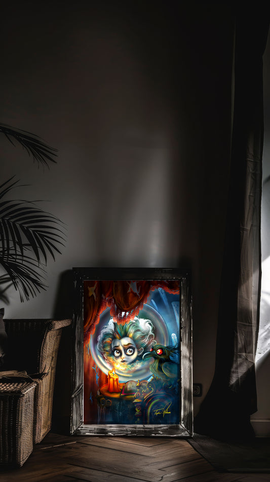 Calling in the Spirits - Giclee Art Print - Topher Adam 2025