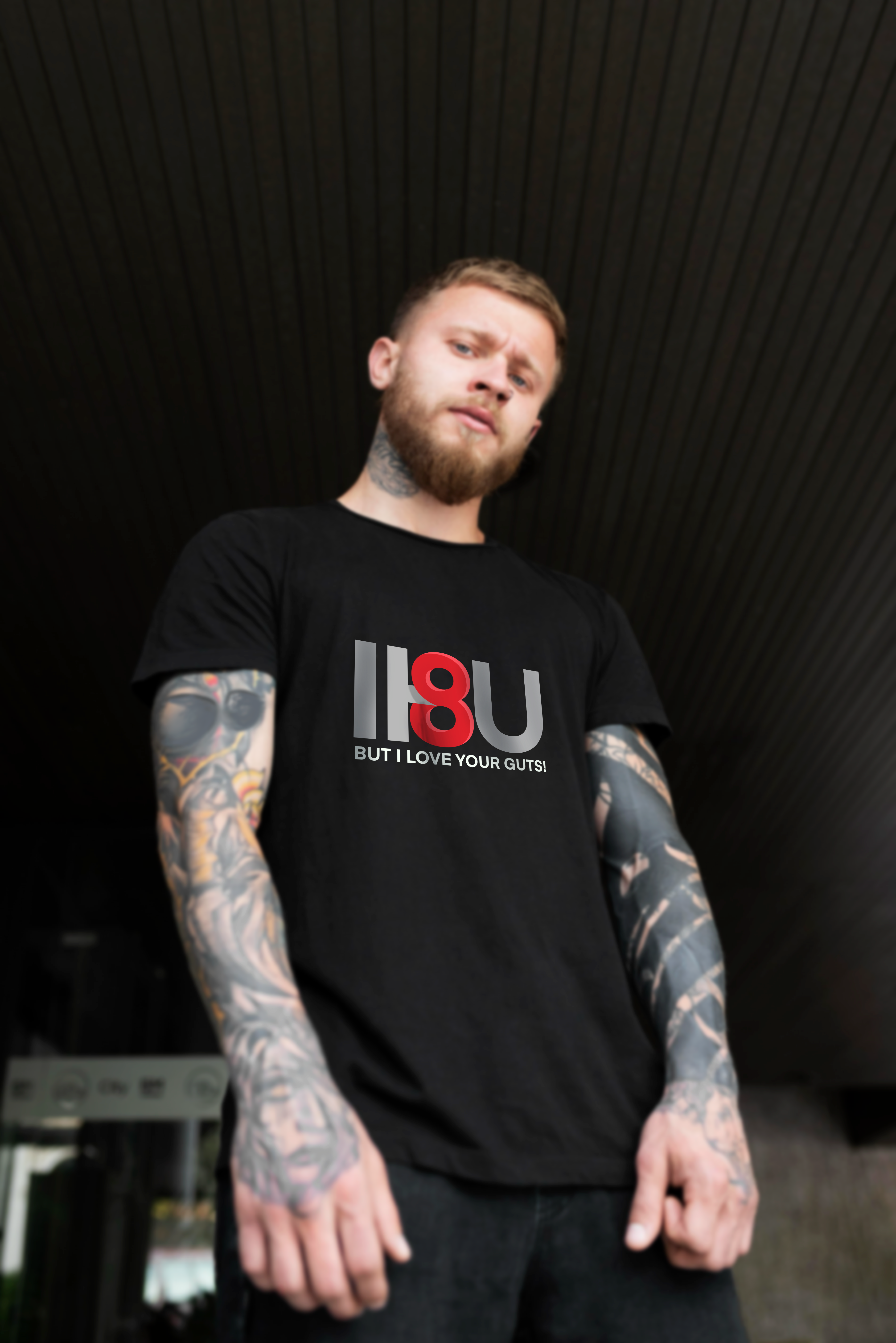 IH8U branded tshirt