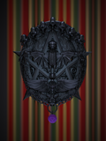 Haunted Pentagram Halloween tree topper