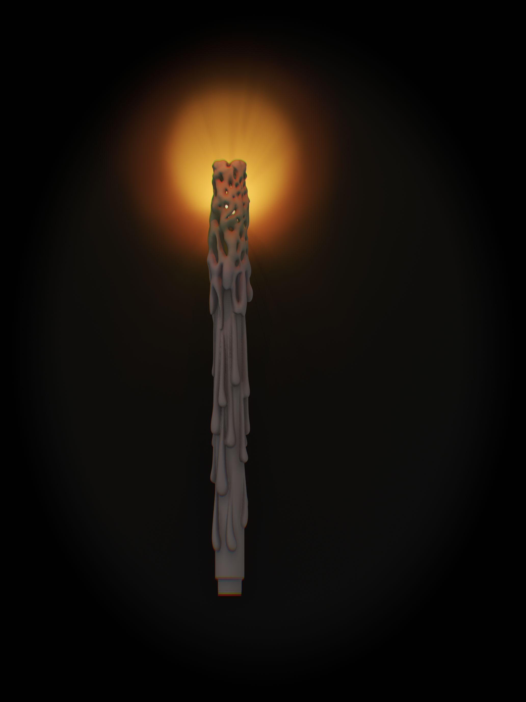 When candle lights Flicker