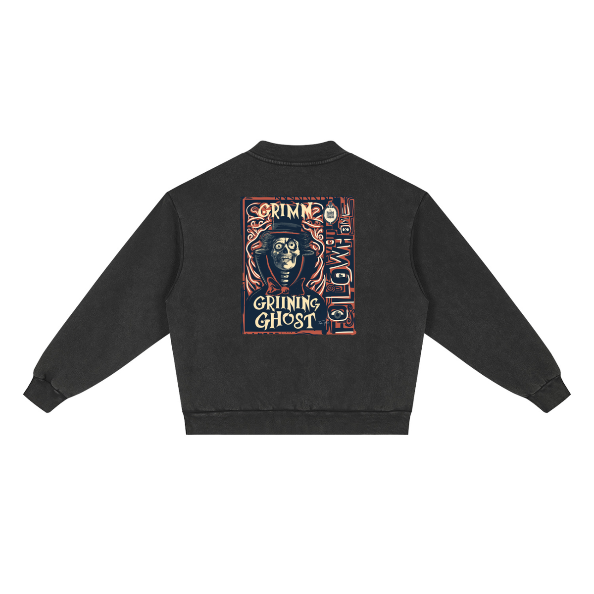 Unisex Vintage Wash Fleece Quarter Zip Sweatshirt