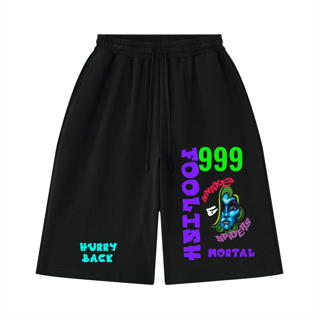 Unisex Waffle Shorts