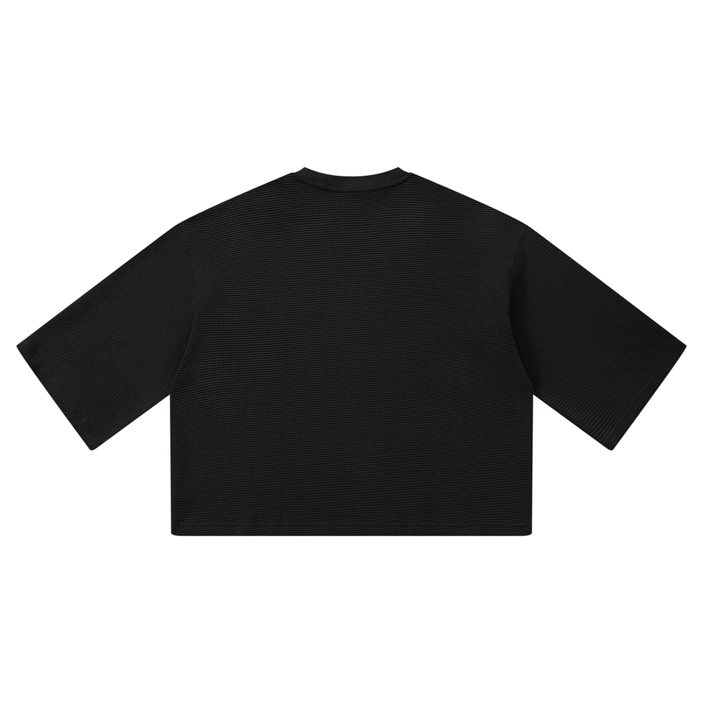 Unisex Waffle Boxy T-Shirt