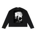 Unisex Raw Edge Long Sleeve T-Shirt