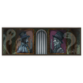 The duel Framed Canvas Wrap by Topher Adam