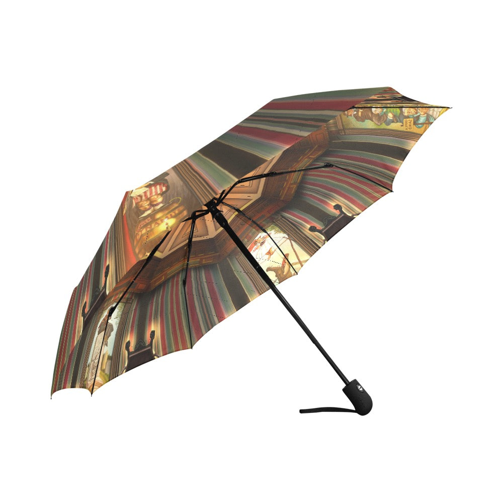 Stretching Portrait Gallery Auto-Foldable Umbrella (Model U04)