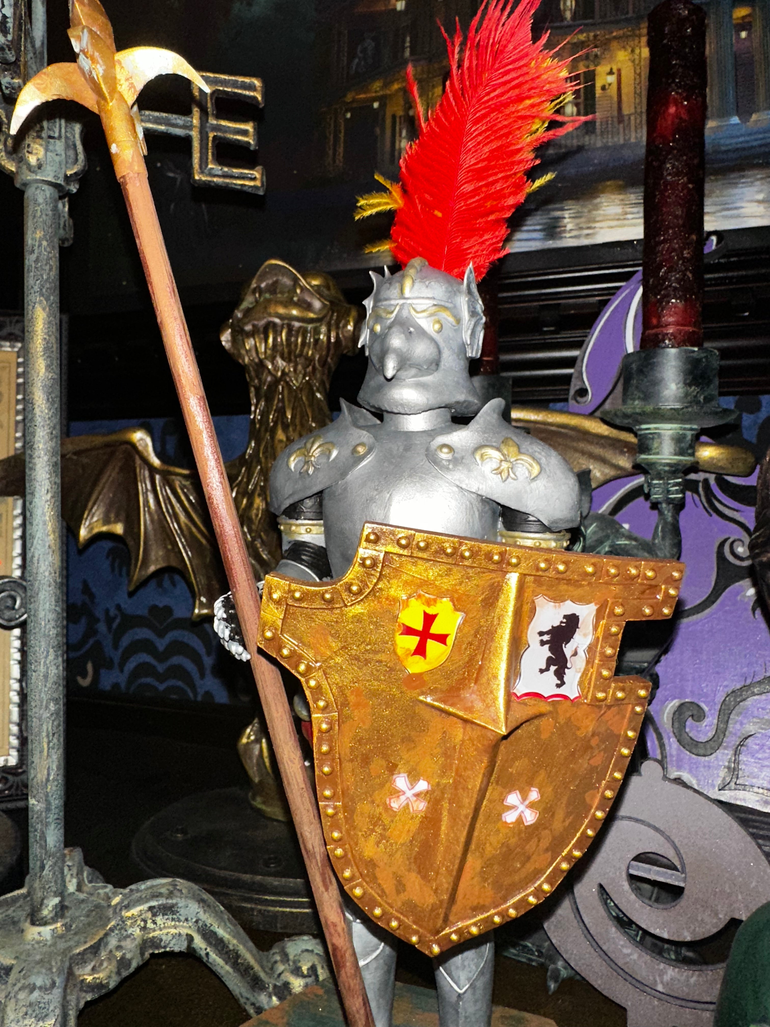 Knight statue
