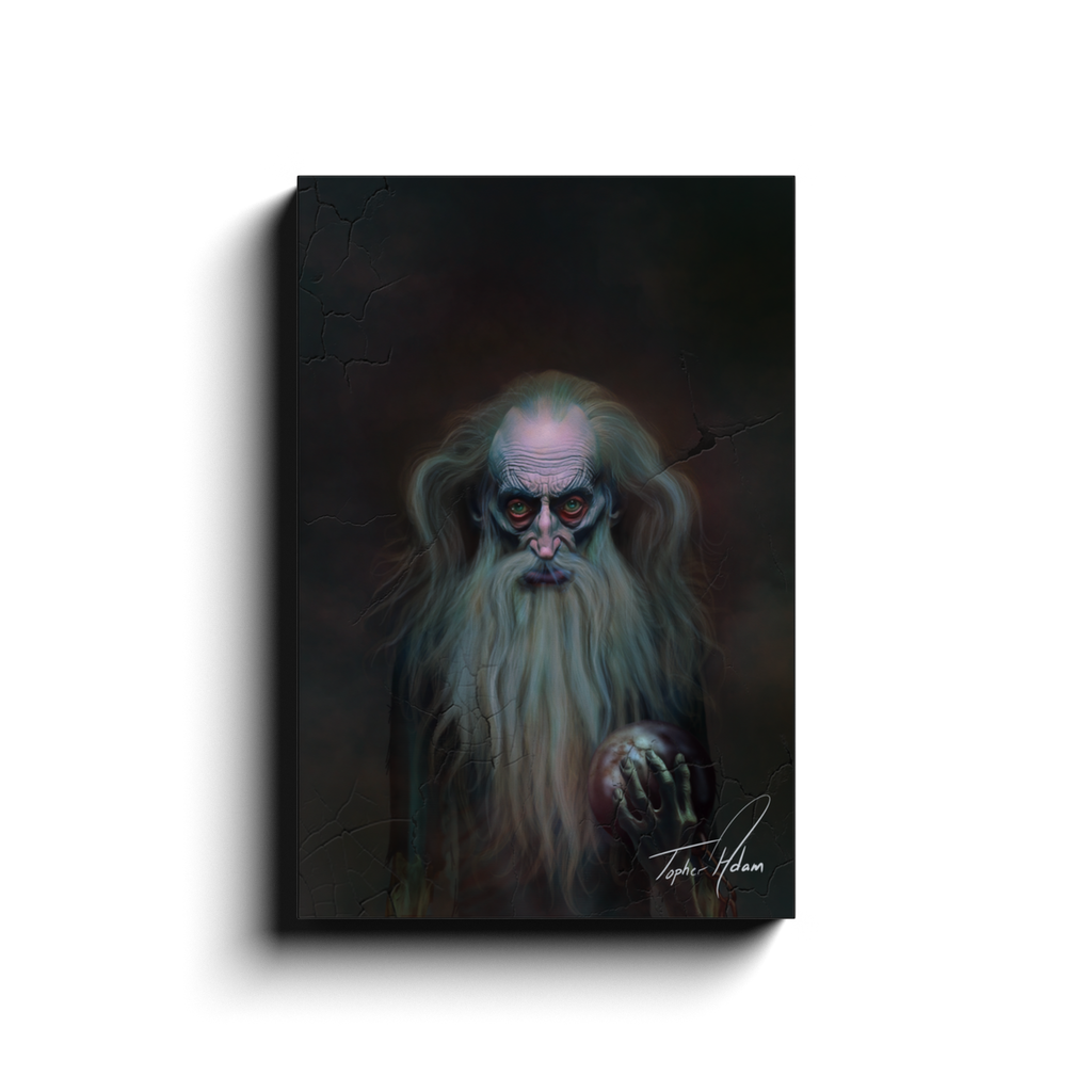 Gus the Ghost Canvas Wraps by Topher Adam