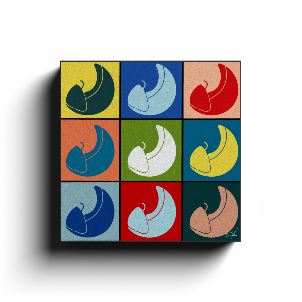 Buggy block by Topher Adam Canvas Wraps