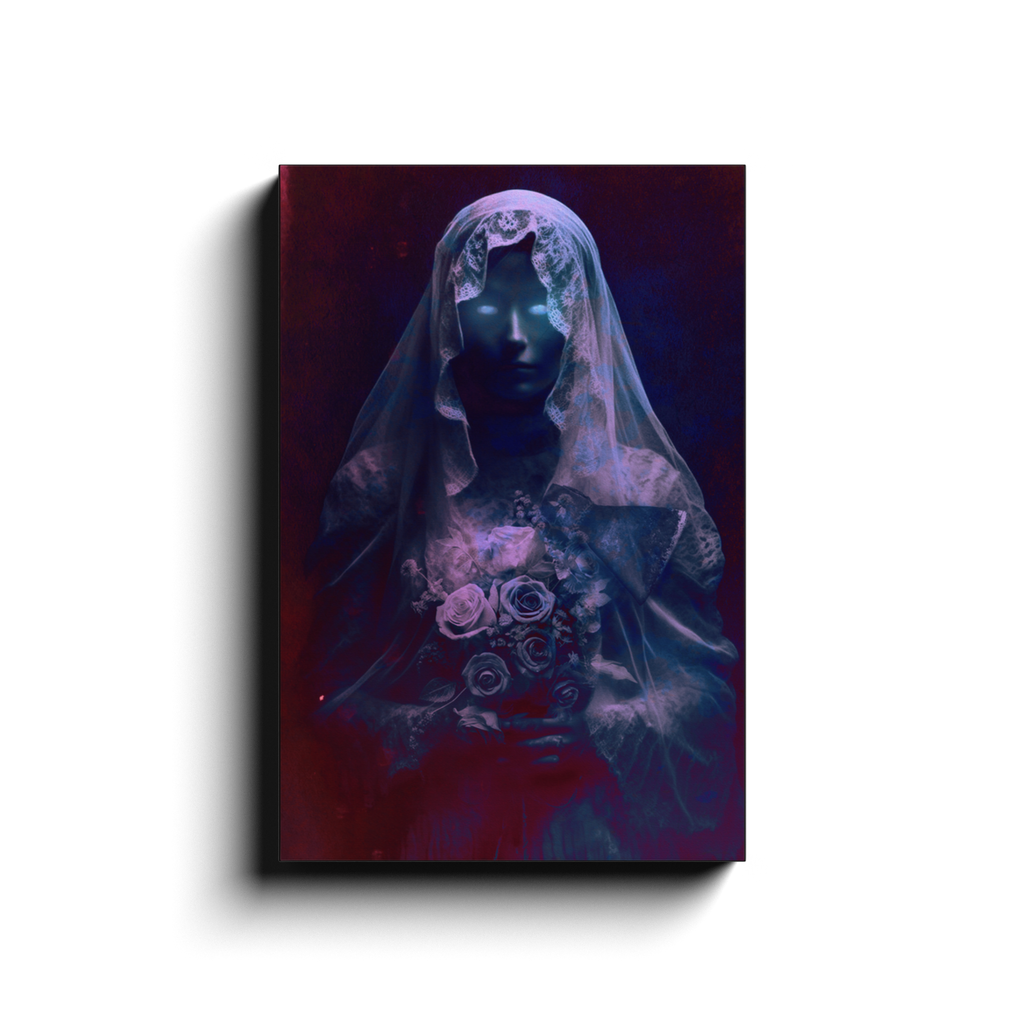The Ghost Bride Canvas Wraps by Topher Adam