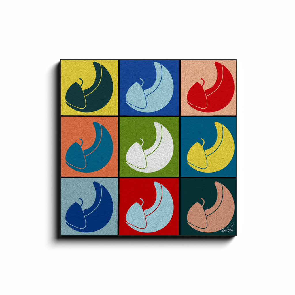 Buggy block by Topher Adam Canvas Wraps