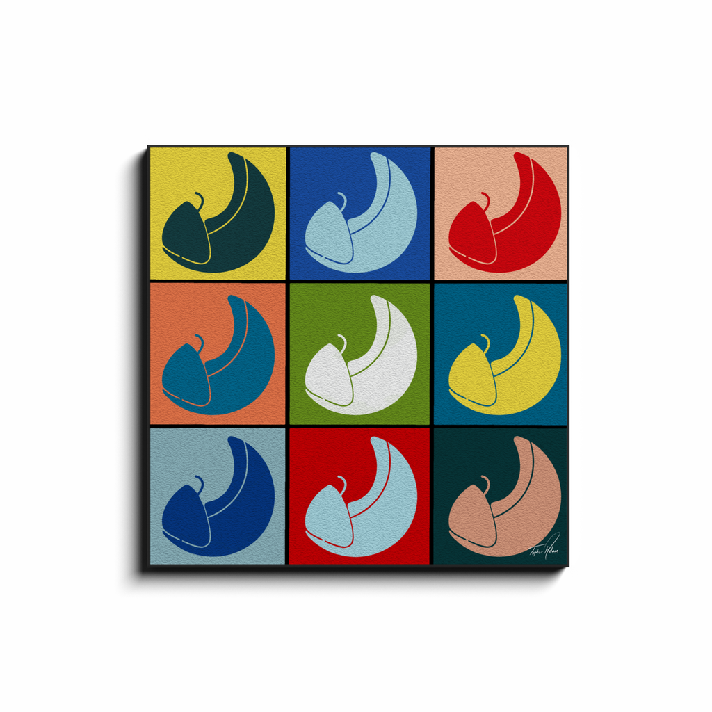 Buggy block by Topher Adam Canvas Wraps