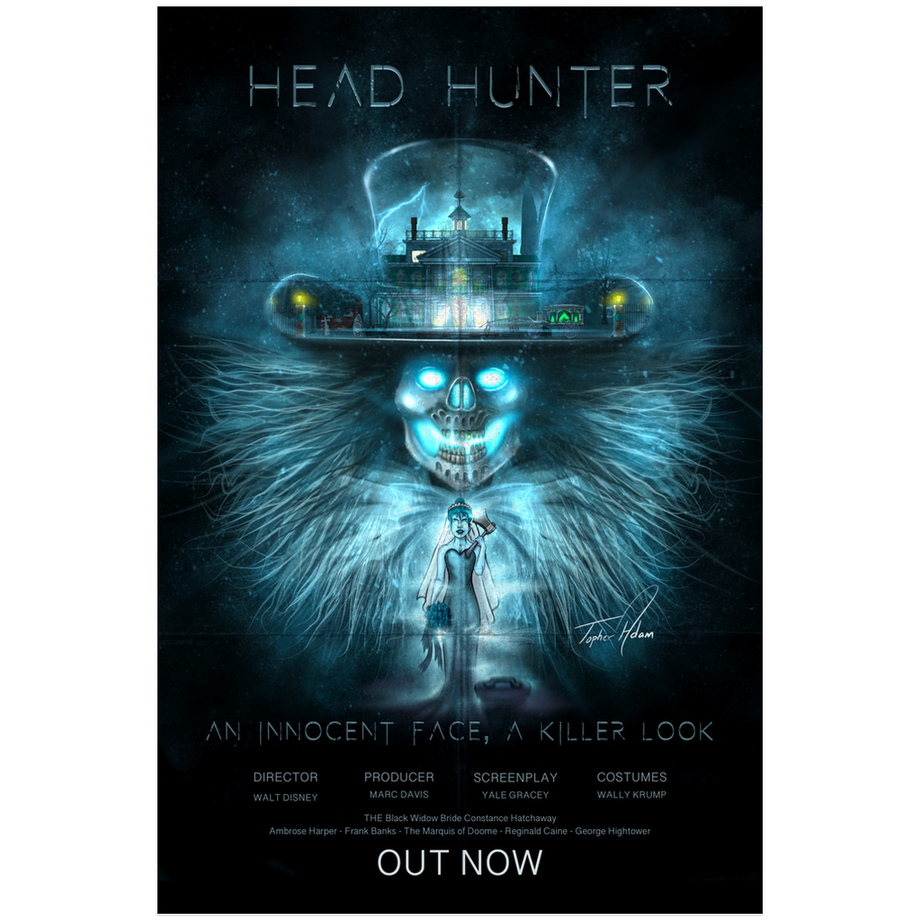 Head Hunter Posters by Topher Adam