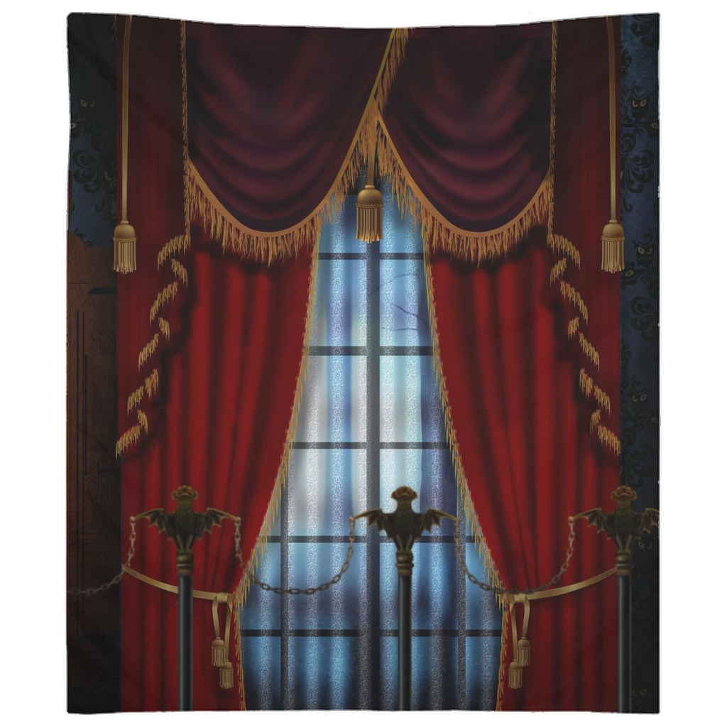 Haunted Mansion Gallery Window by Topher Adam Backdrops
