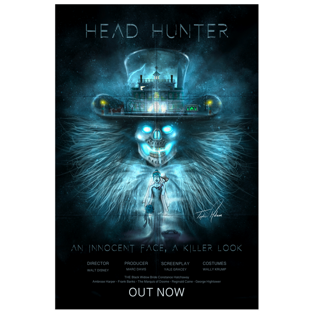Head Hunter Posters by Topher Adam
