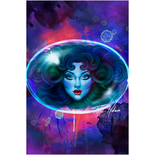 Madame Giclee Art Print by Topher Adam