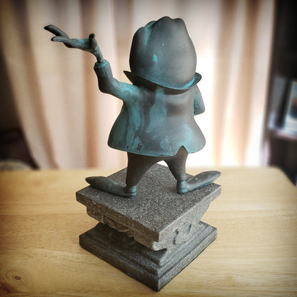 Mr Toad sculpture