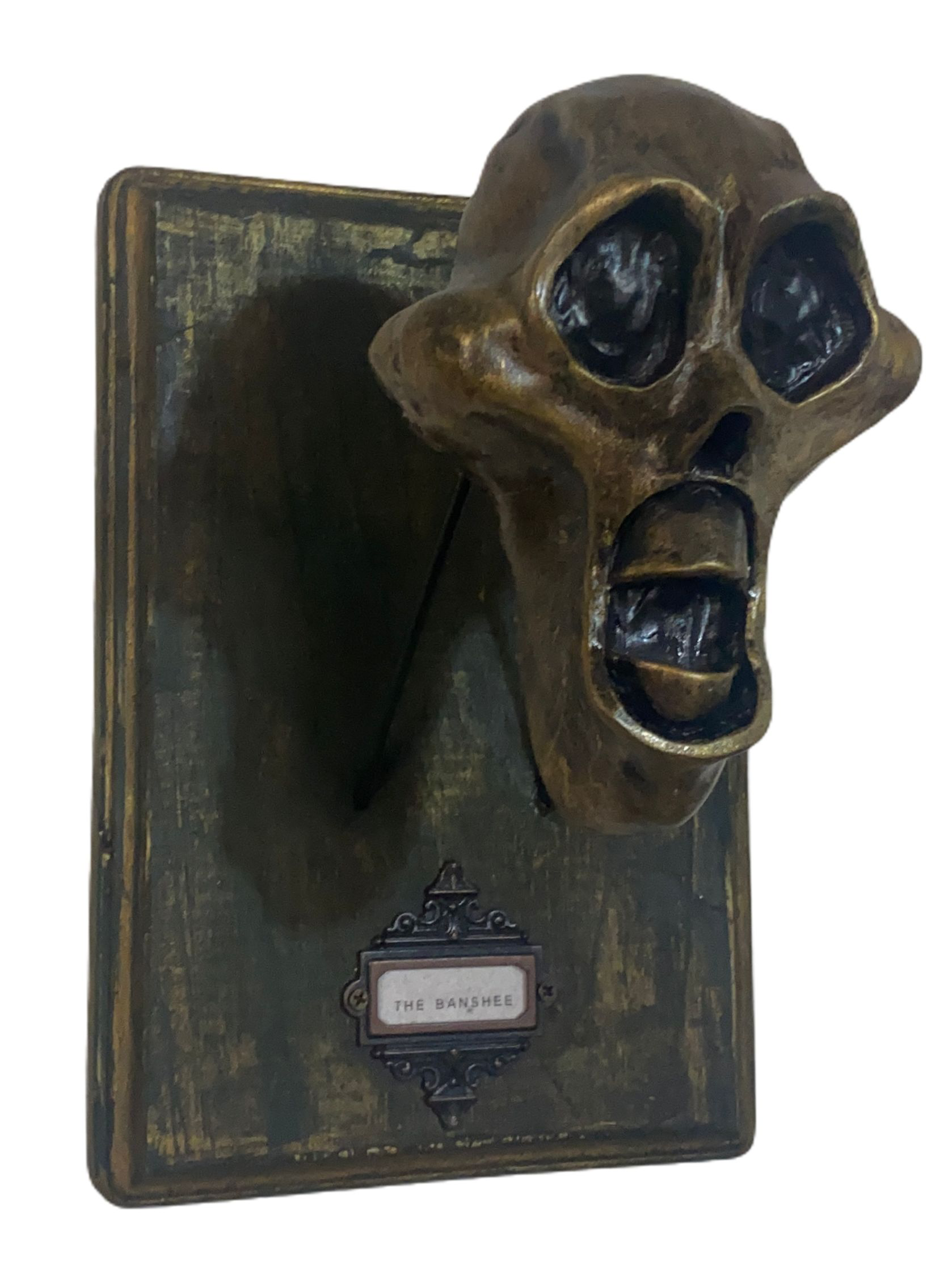 Rare Hand sculpted Haunted Mansion Banshee head by Topher Adam
