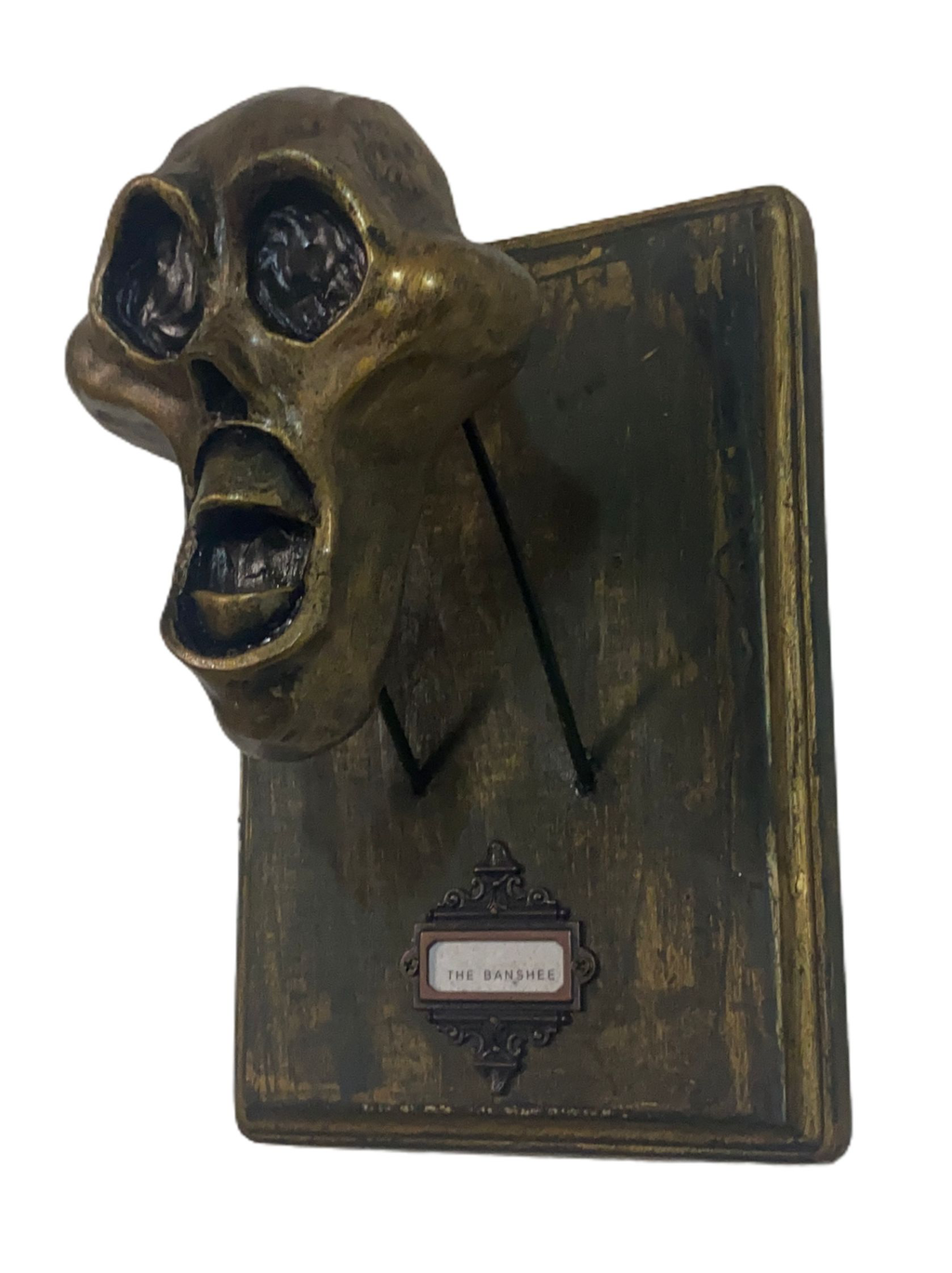 Rare Hand sculpted Haunted Mansion Banshee head by Topher Adam